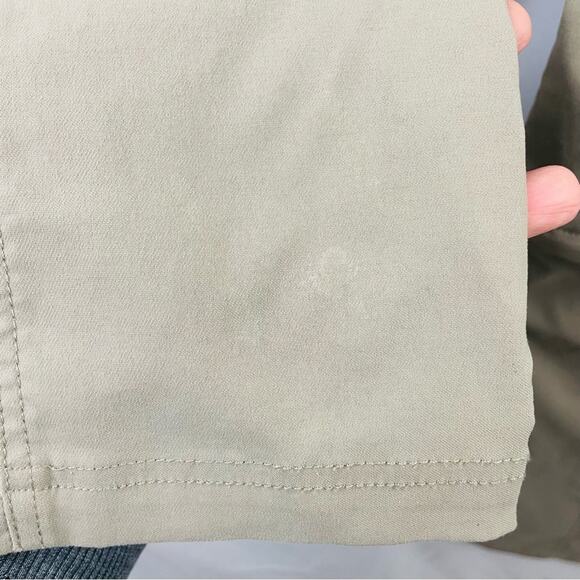 PrAna Monarch Convertible Hiking Pant Zip Off Stretch Drawstring Tan Size 14 - Picture 13 of 13